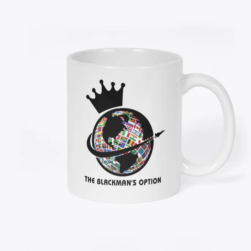 Black World Logo Mug